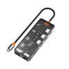 هاب 8 پورت Type-C بیوا مدل  HUB-03